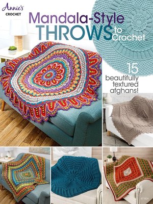 cover image of Mandala-Style Throws to Crochet